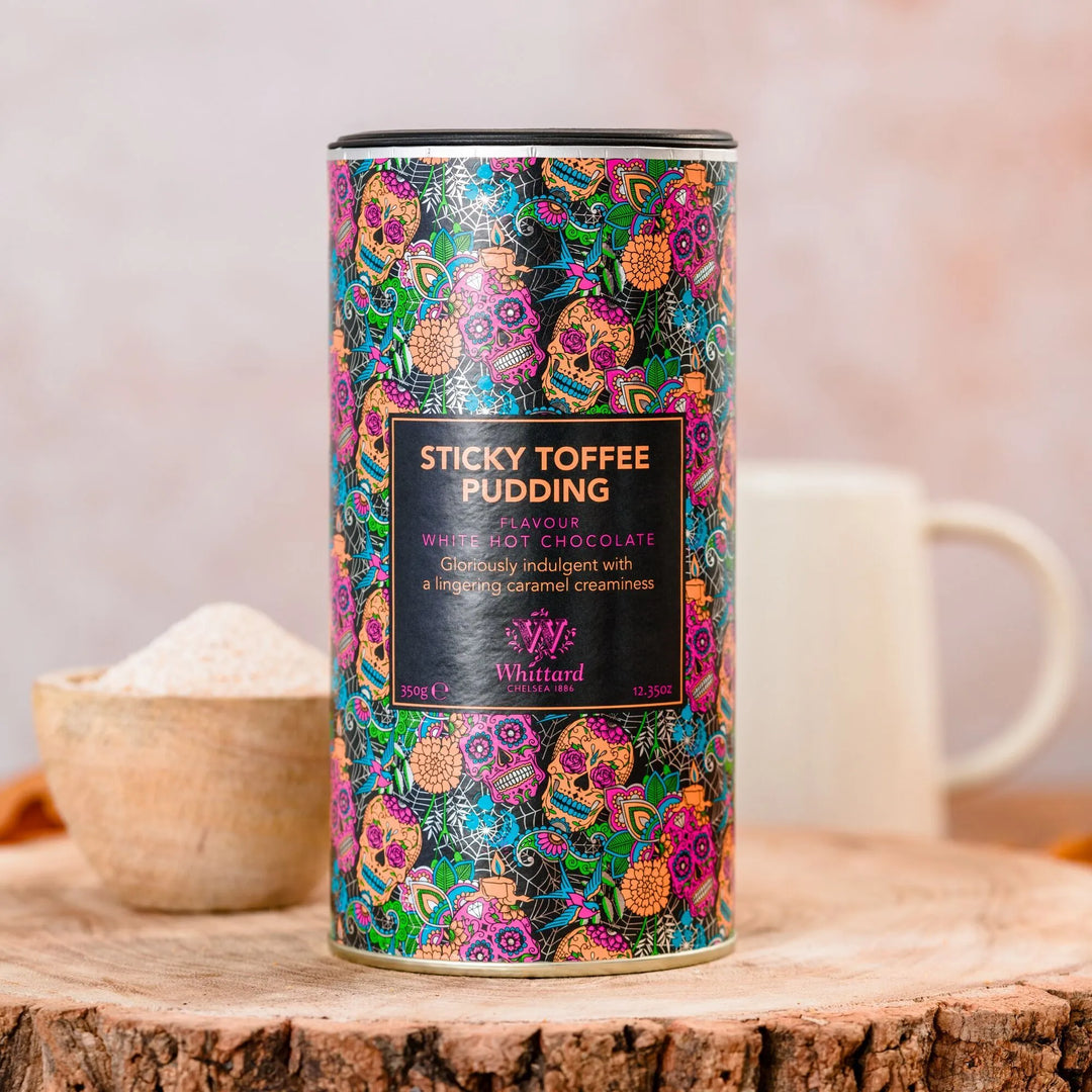 Sticky Toffee Pudding Flavor White Hot Chocolate