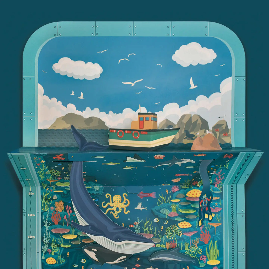 Create Your Deep Blue Seascape by Clockwork Soldier