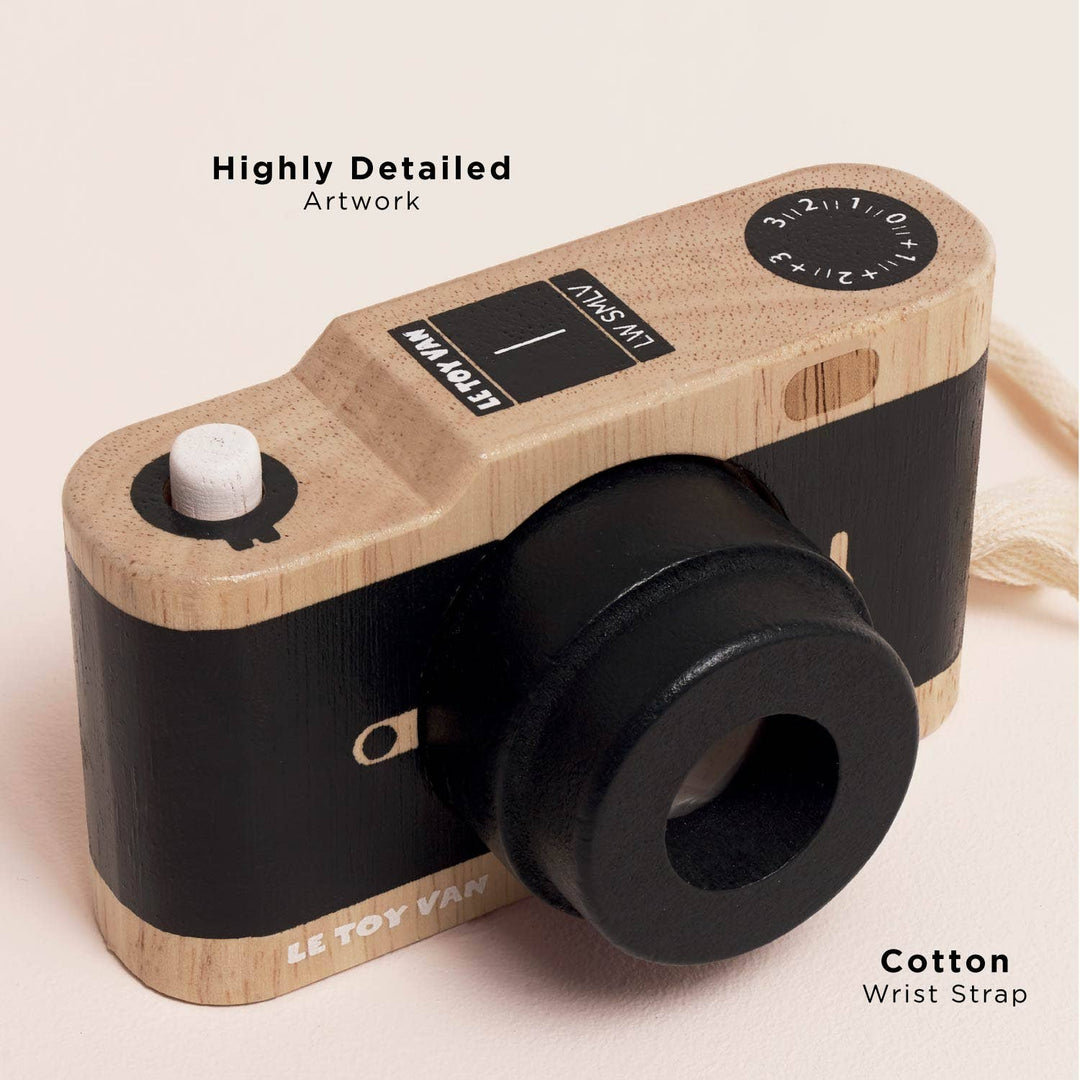 Wooden Retro Camera