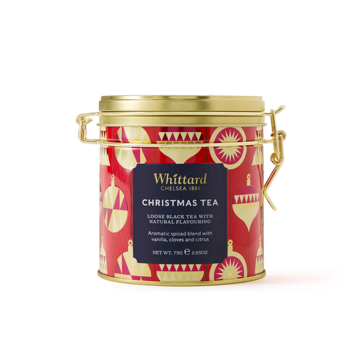 Whittard Christmas Tea Clip Top Caddy