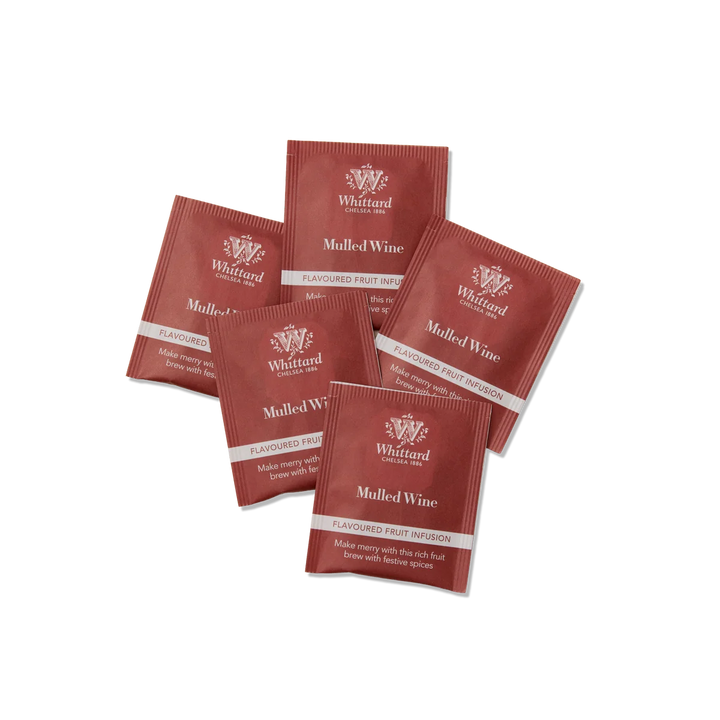 Whittard Christmas Mulled Wine 25 Individually Wrapped Teabags