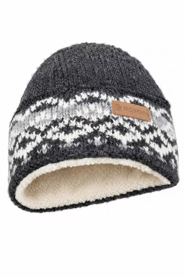 Icelandic Beanie- Charcoal