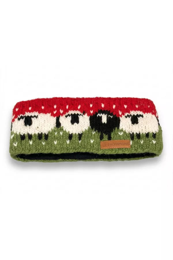 Black Sheep Headband- Red