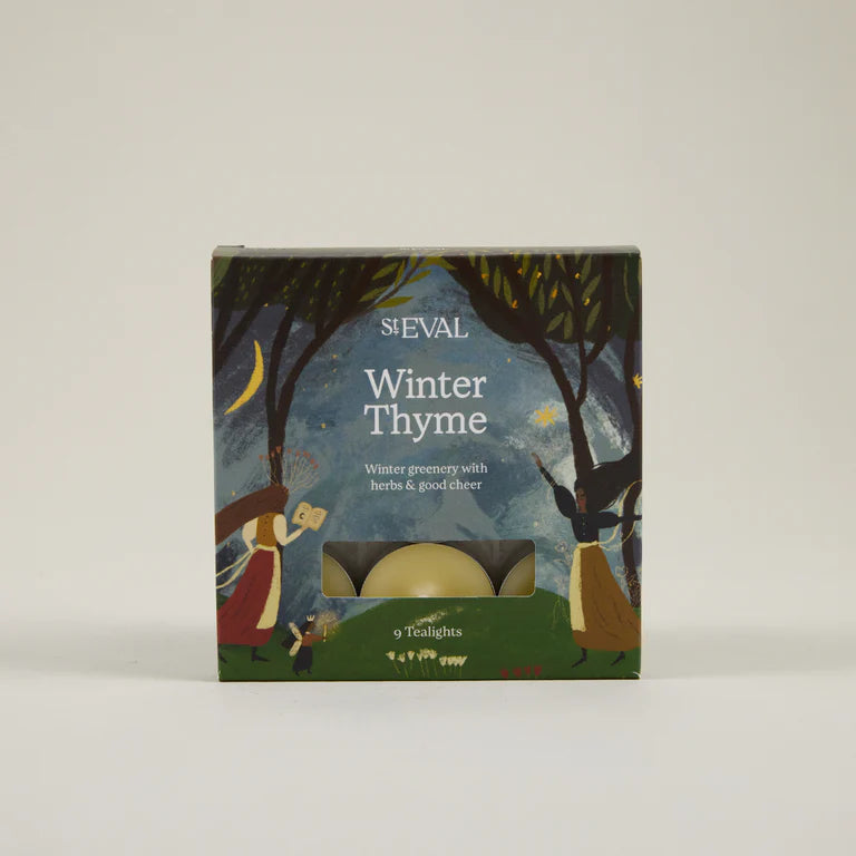 Winter Thyme Tealights- Box of 9