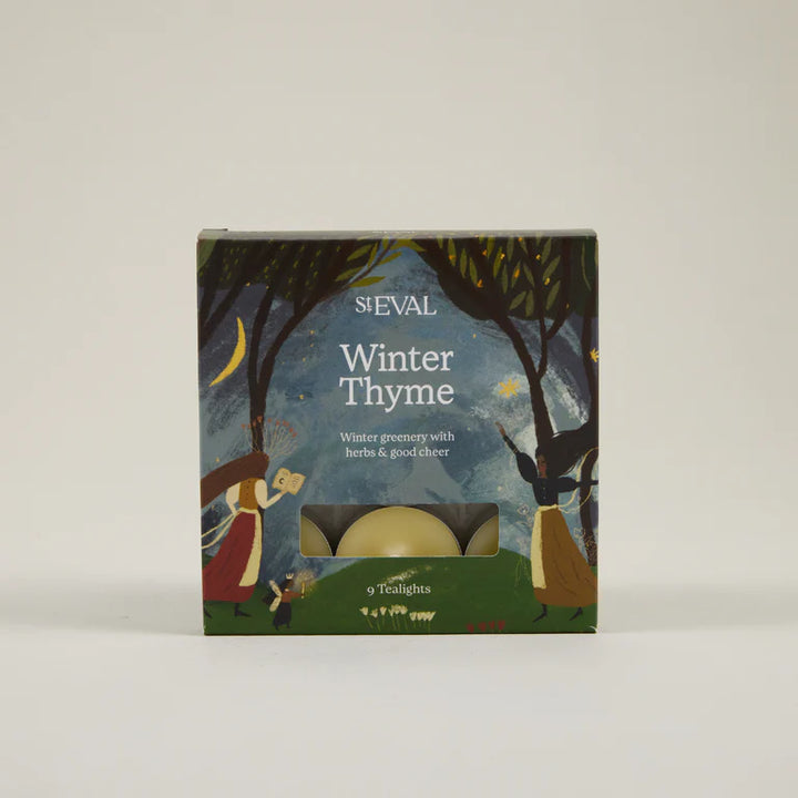 Winter Thyme Tealights- Box of 9