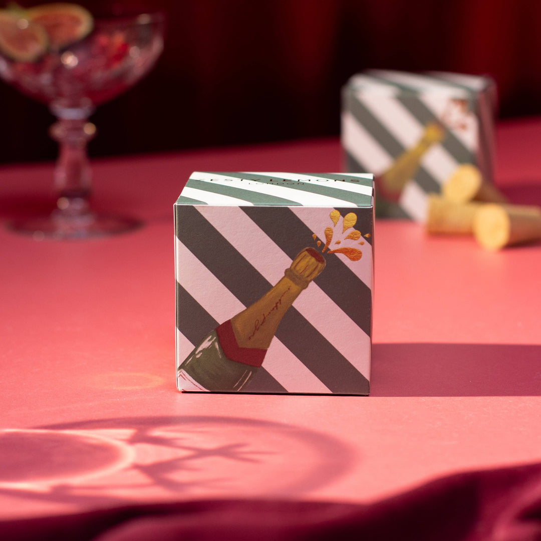 Sparkle Season: Celebrate Tea Lights (Box of 2) - Pink Fizz & Polemo