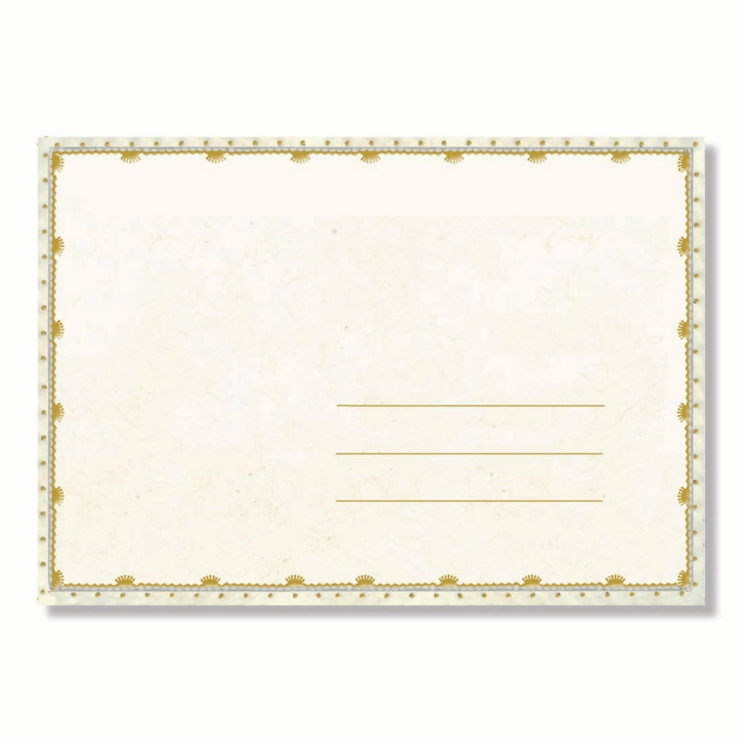 Victorian Christmas Houses Advent Calendar Card