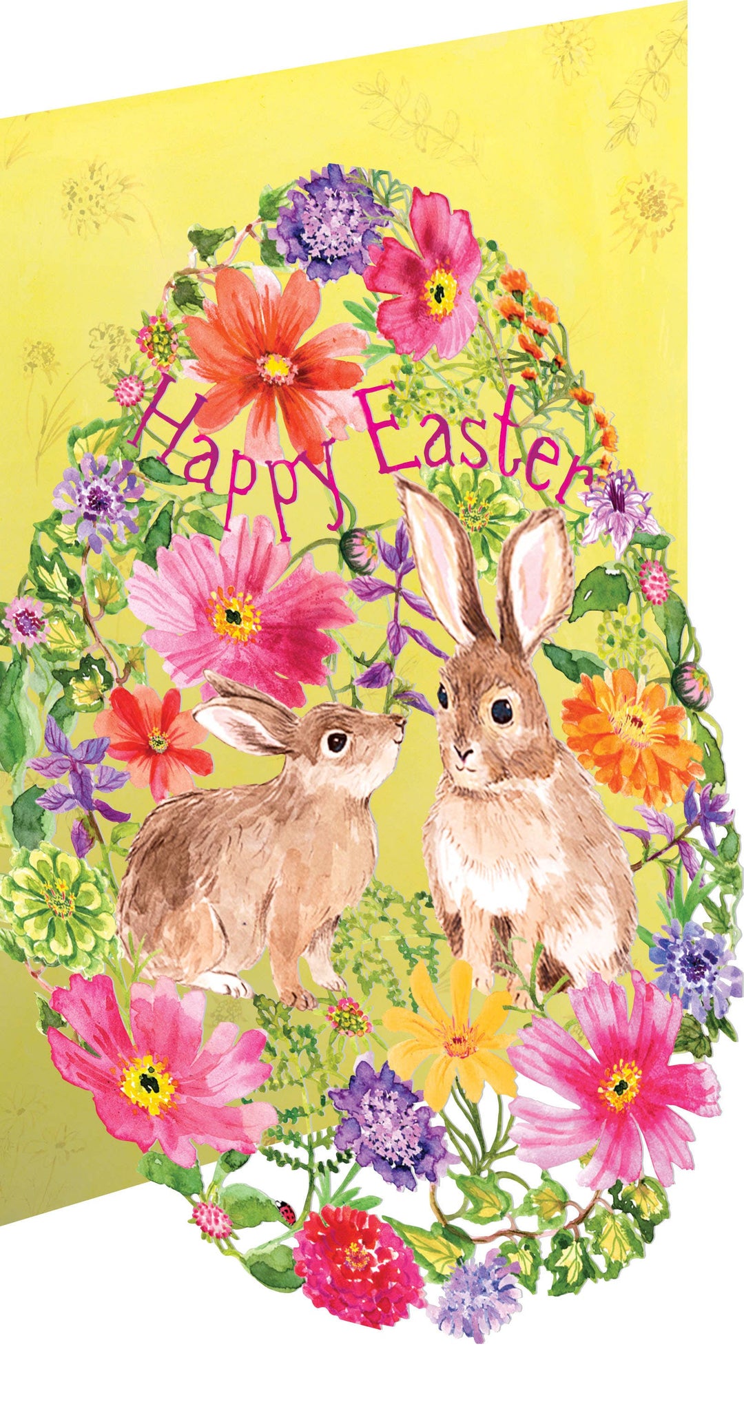 Adorable Rabbit Easter Card
