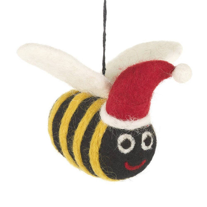Christmas Big Bumblebee Handmade Felt Hanging Decoration