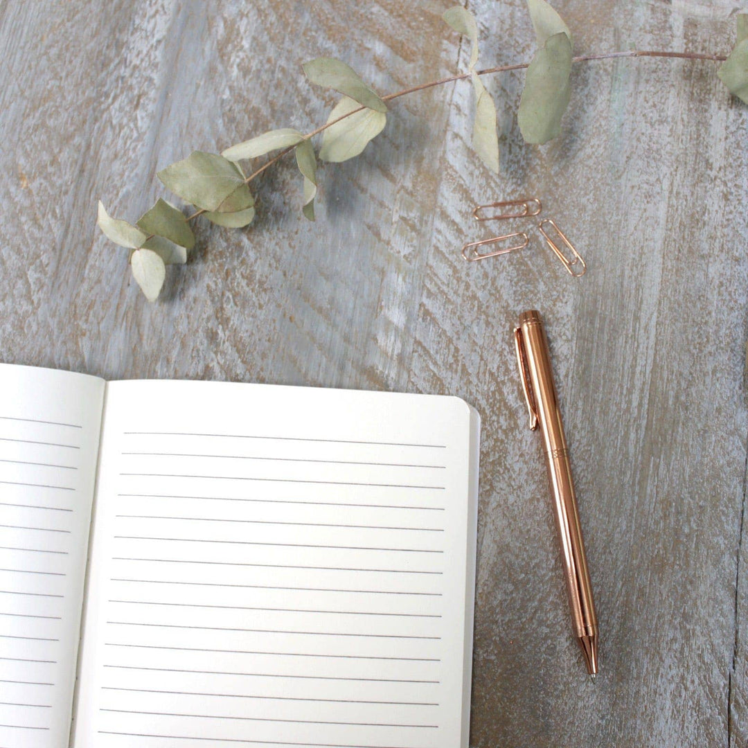Robin & Eucalyptus (Pure) A5 Lined Notebook
