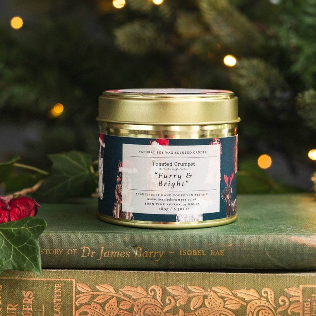 Furry & Bright (Christmas Dogs) Candle