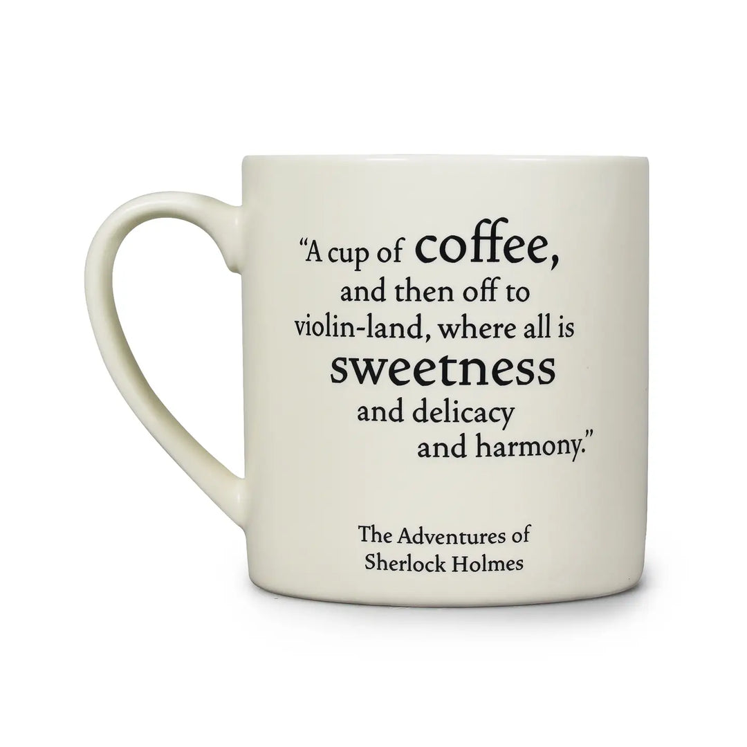 Sherlock Holmes Detective Library Quote Mug