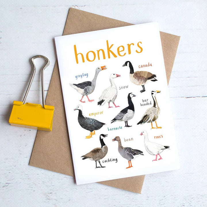 Honkers Blank Bird Card