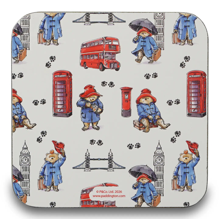 Paddington Bear  London Coaster-- Telephone Box
