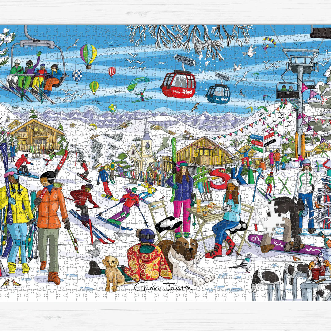 Fresh Powder 1000 Piece Jigsaw Puzzle