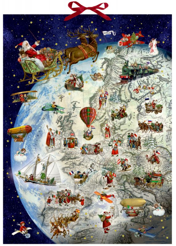 Giving Gifts on Christmas Eve Advent Calendar
