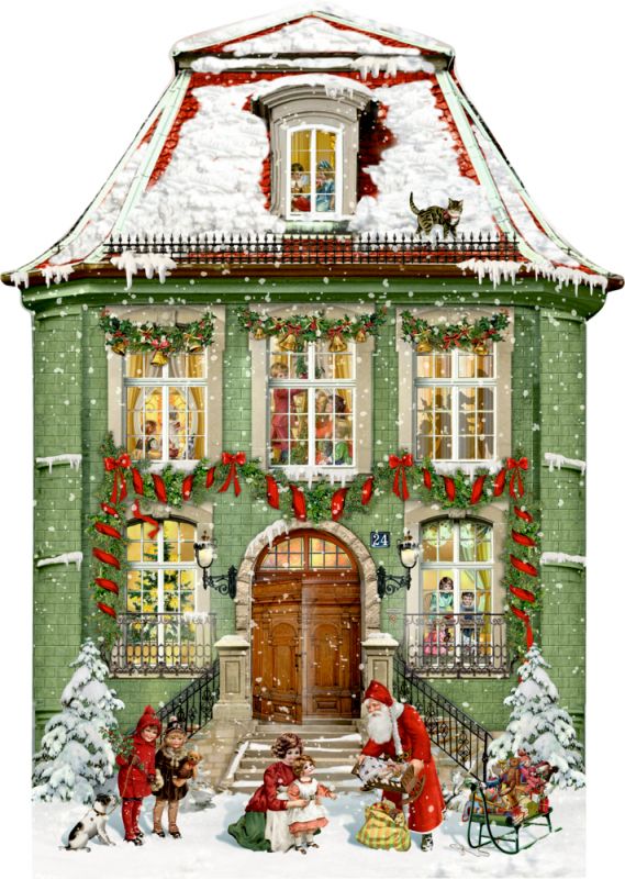 Christmas at the Victorian Townhouse Glitter Advent Calendar