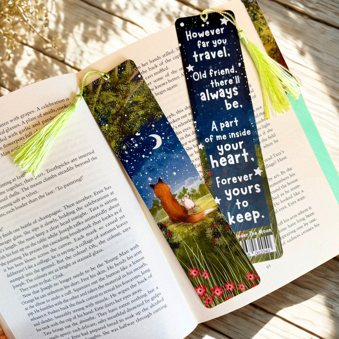 'Yours To Keep' Bookmark with tassel: