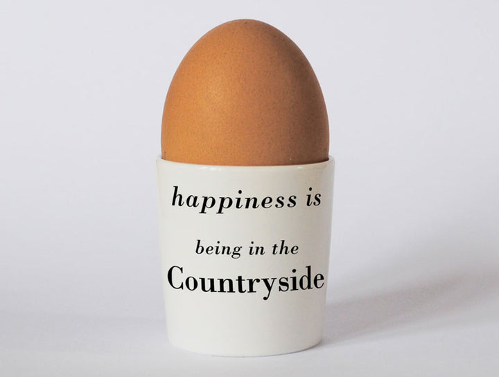 Happiness Highland Cow Egg Cup