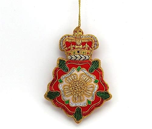 Tudor Rose with  Crown Decoration by Tinker Tailor London