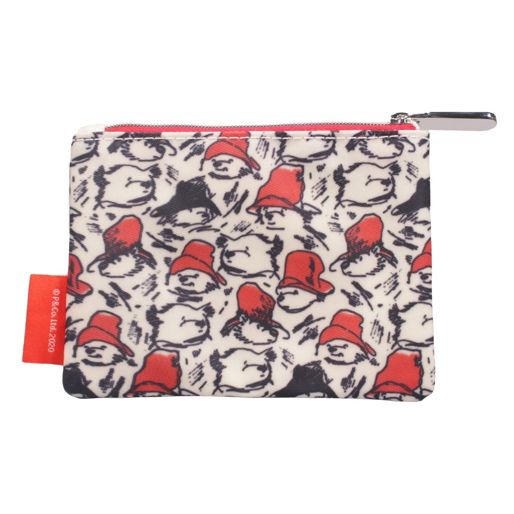 Paddington Bear London Bus Small Zip Coin Purse
