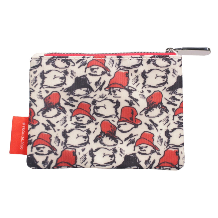 Paddington Bear London Bus Small Zip Coin Purse
