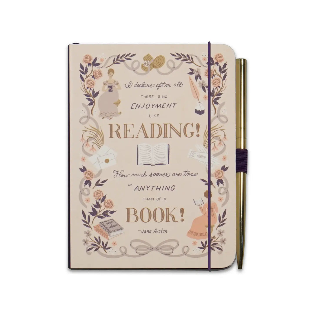 Jane Austen Pride and Prejudice Notebook and Pen Set