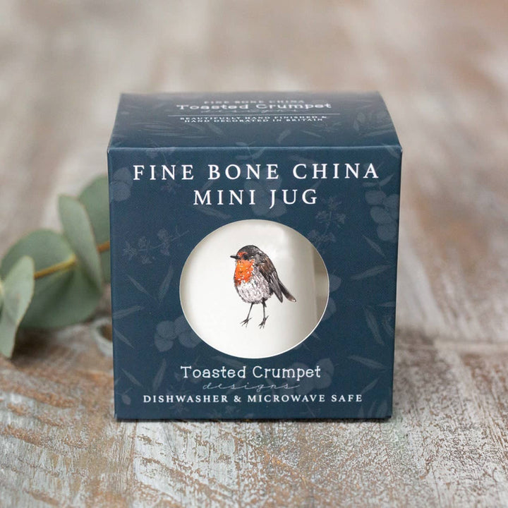 Robin Mini Jug In A Gift Box