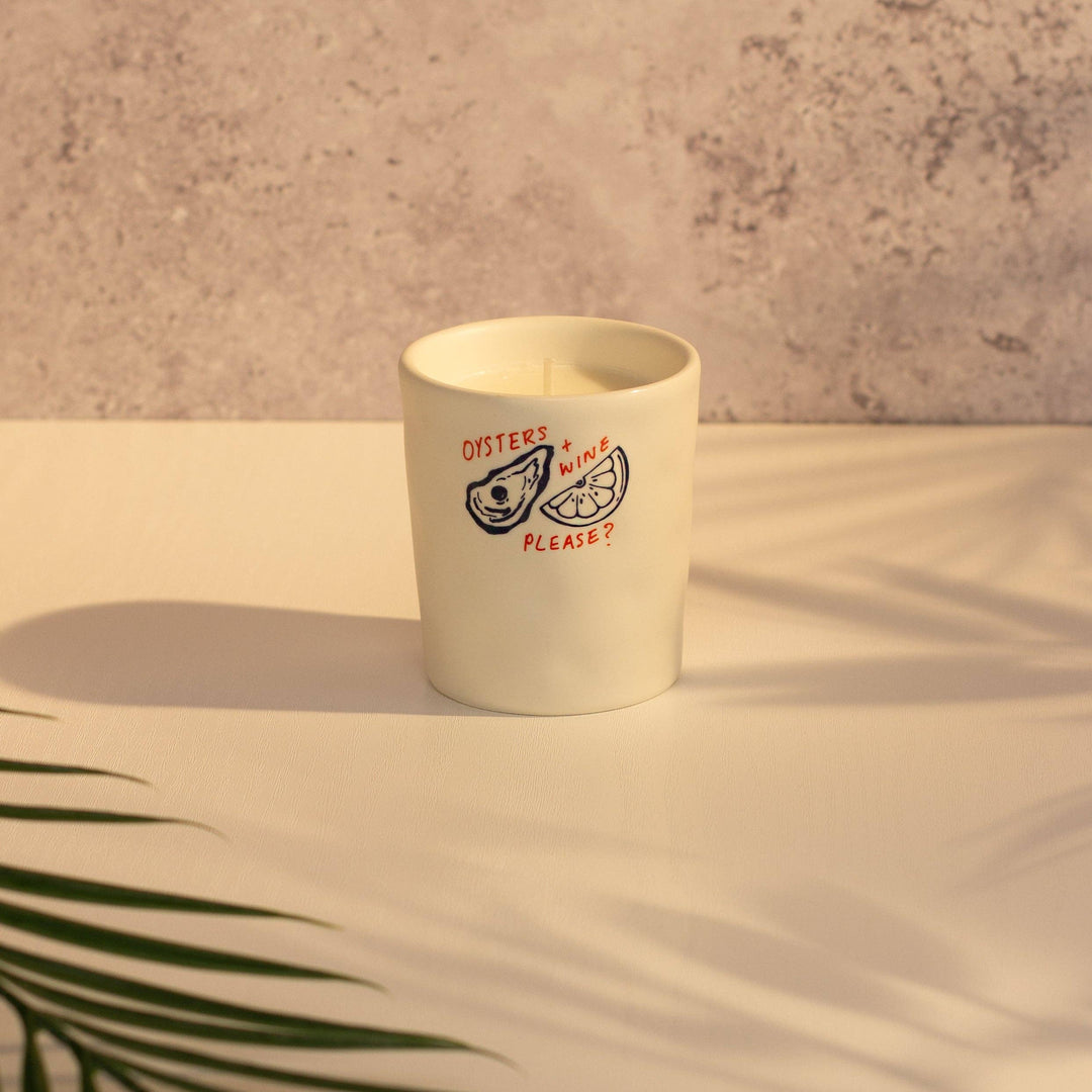 St Ives Beach Club: Oyster Candle - Sea Salt & Driftwood