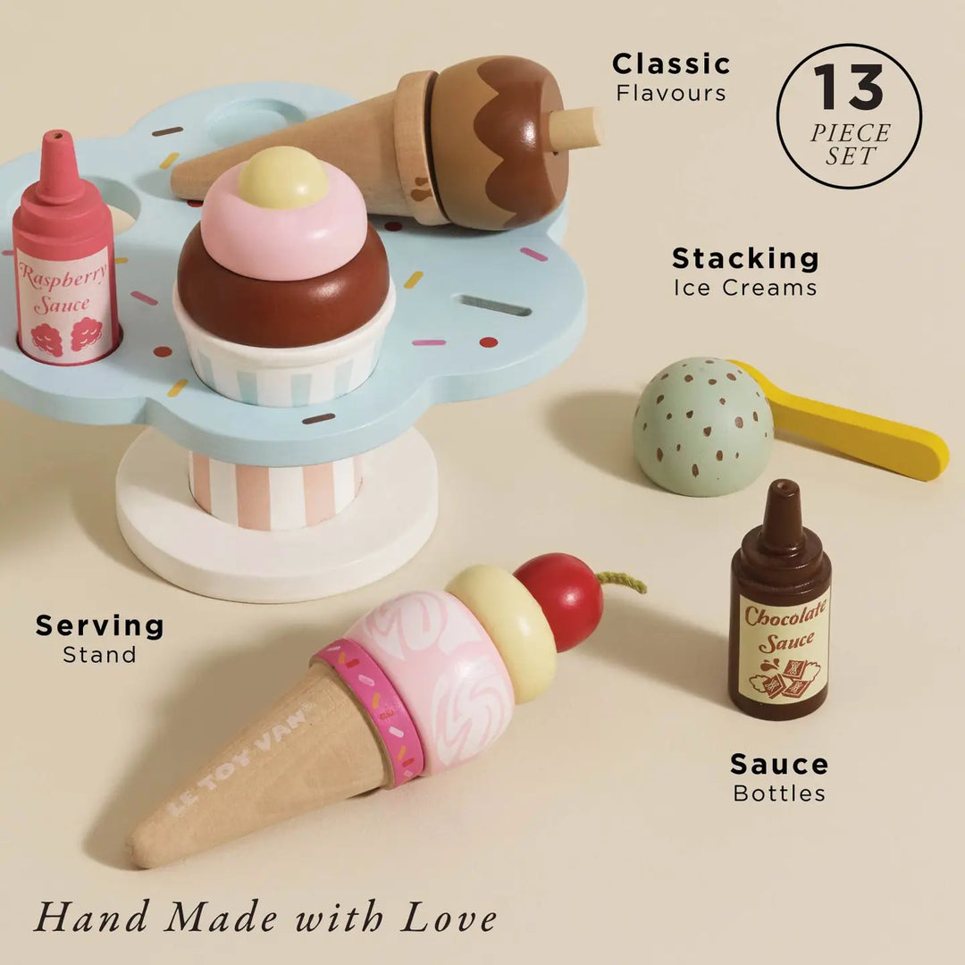 Ice Cream Stand & Toppings