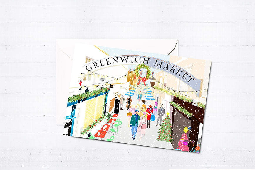 Greenwich Market Christmas Card