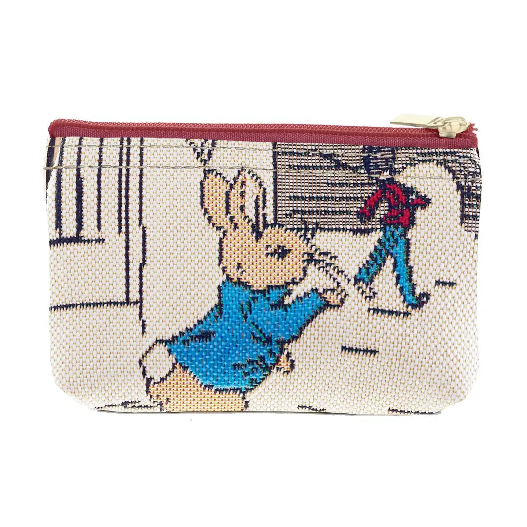 Victorian Peter Rabbit Zip Coin Purse