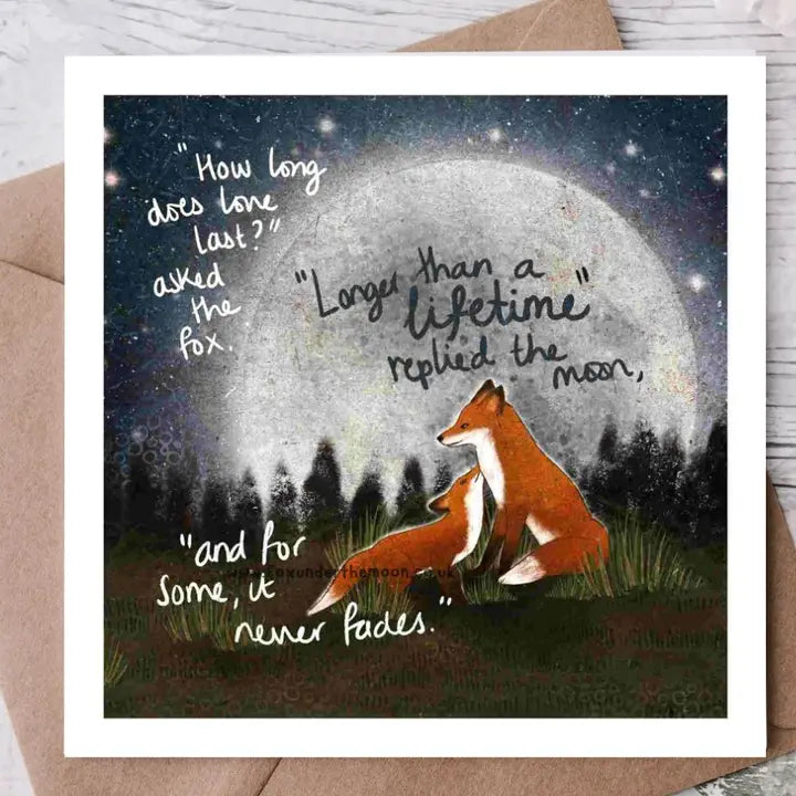 'A Lifetime' Greeting Card
