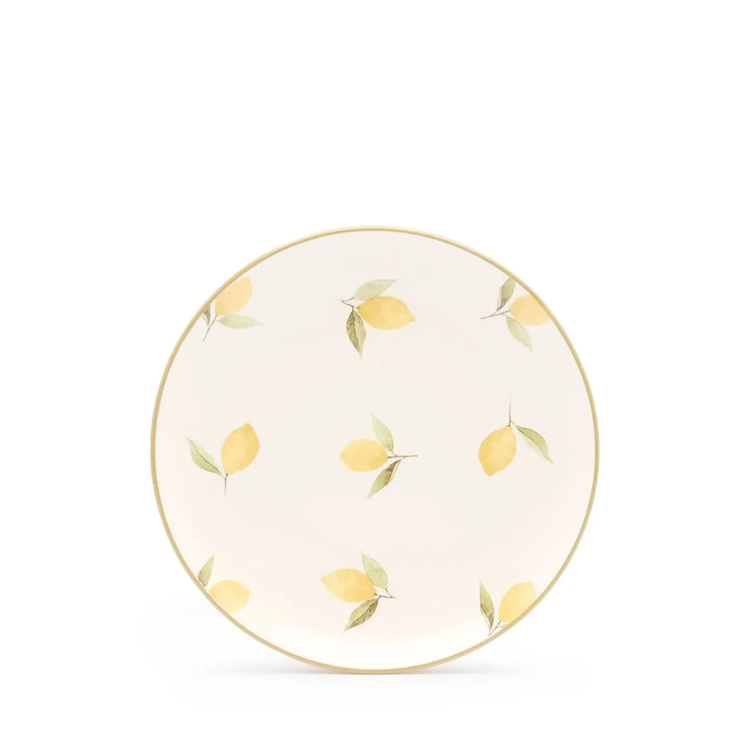 Lemons Stoneware Side Plate
