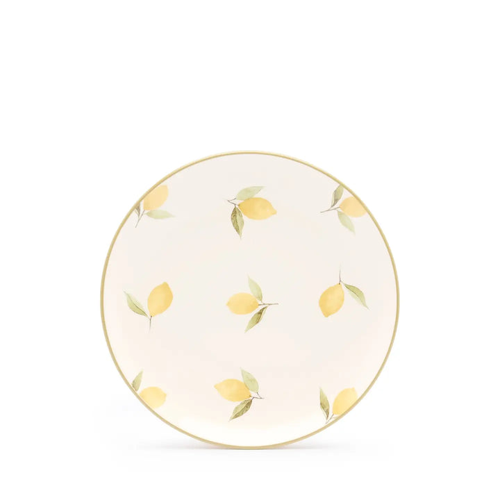 Lemons Stoneware Side Plate