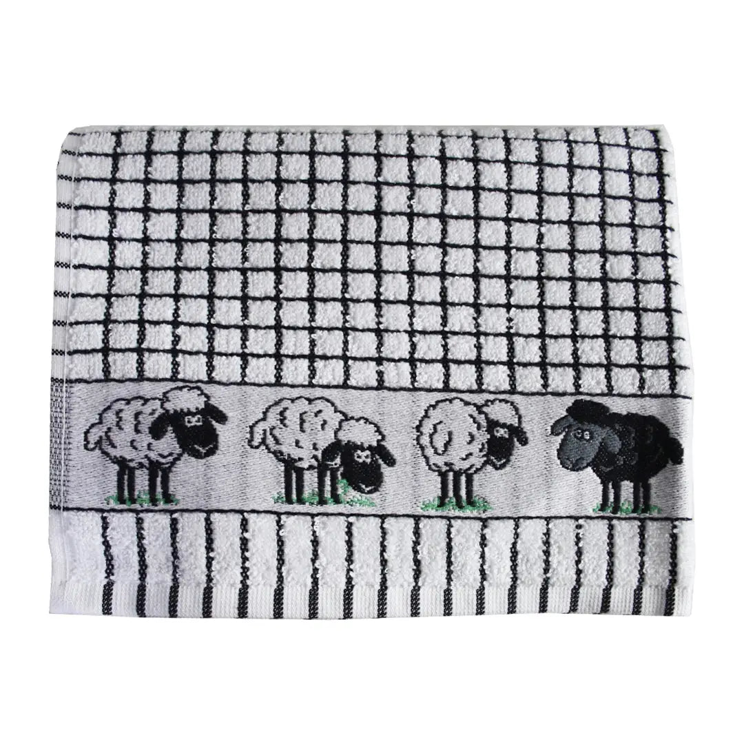 Sheep Jacquard Weave Tea Towel