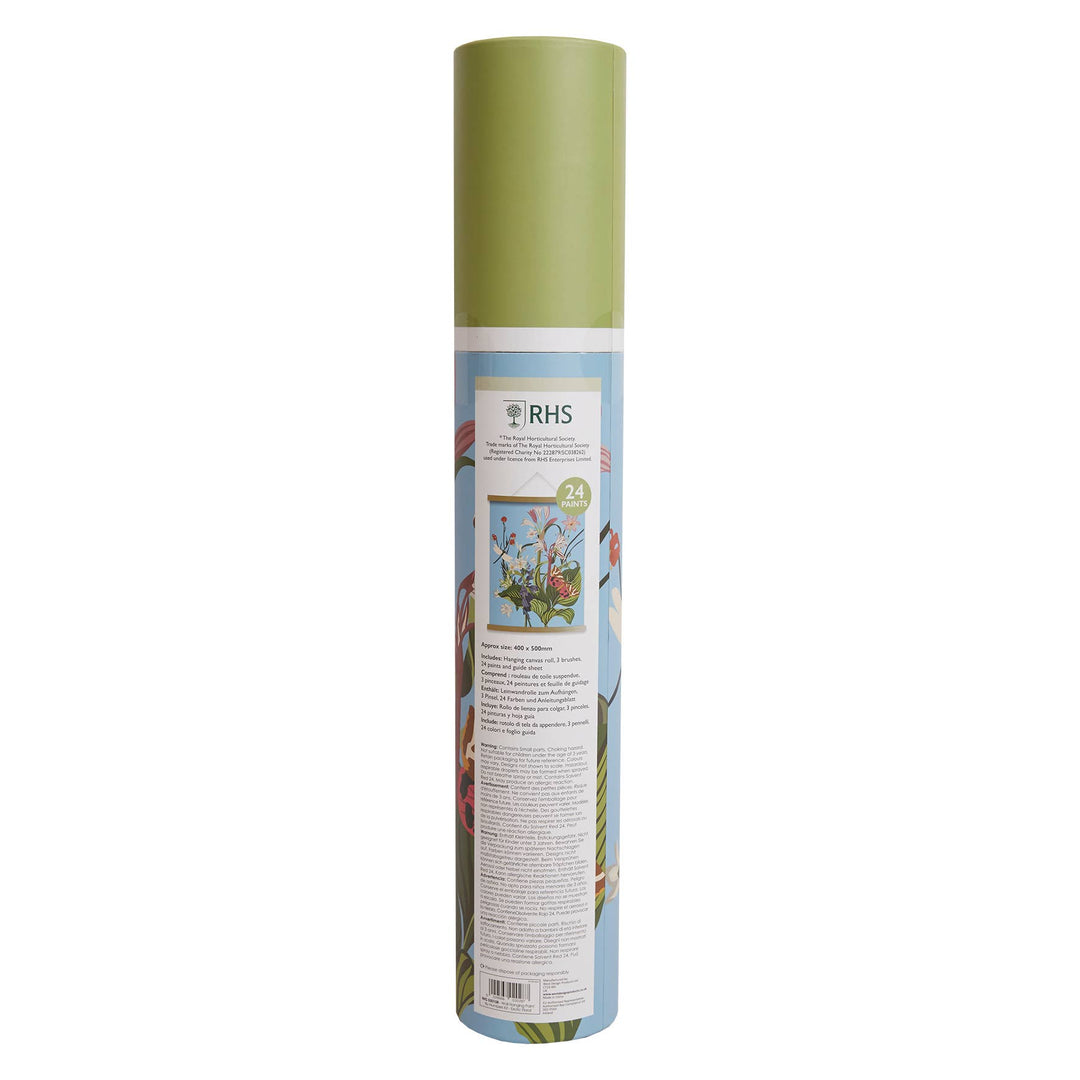 Royal Horticultural Society Exotic Florals Paint By Numbers Kit