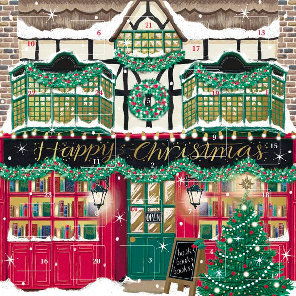 St. Nicholas Street Advent Calendar Card