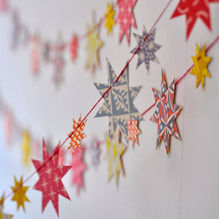 Make A Star Paper Garland