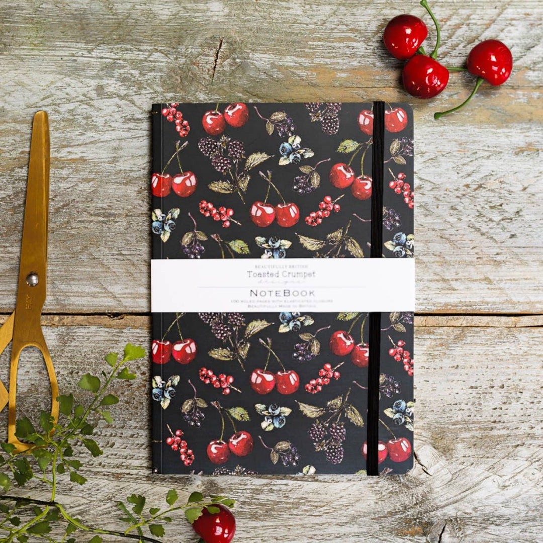 Mon Cheri (Noir) A5 Lined Notebook