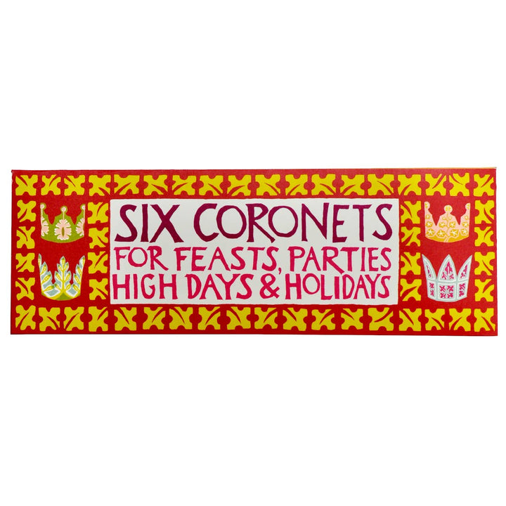 Six Extravagant Paper Coronets