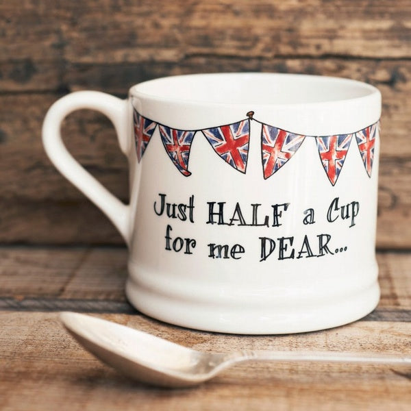 Just Half A Cup For Me Mug Boxed