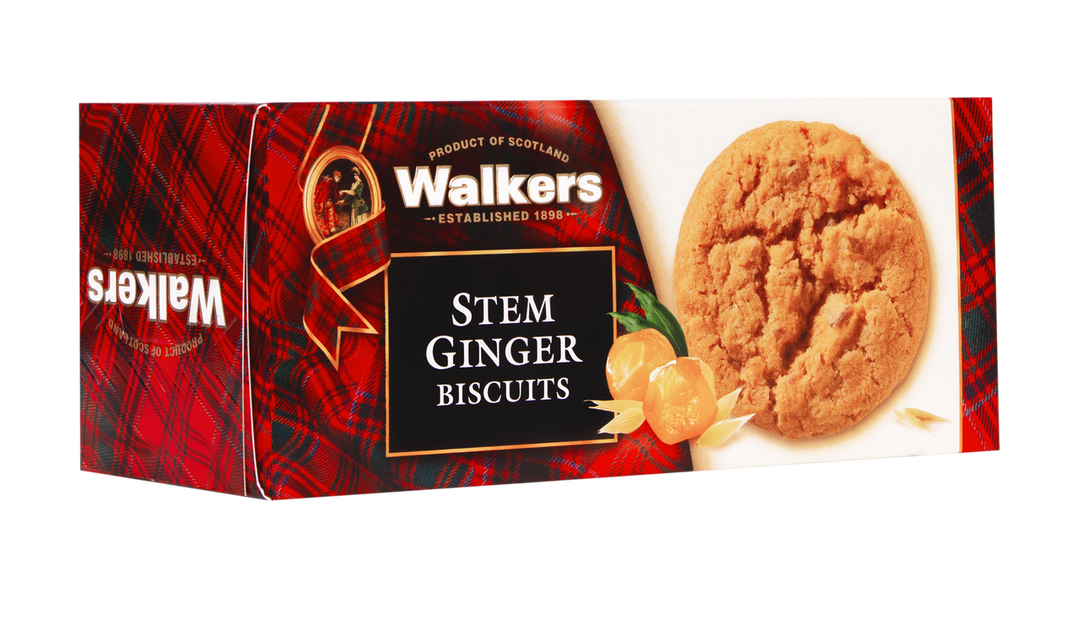 Walkers Stem Ginger Shortbread Rounds