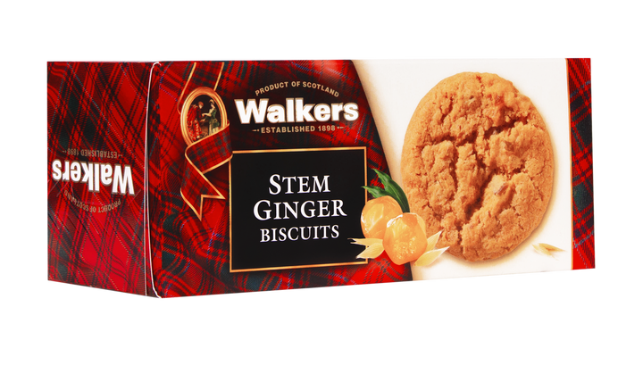 Walkers Stem Ginger Shortbread Rounds