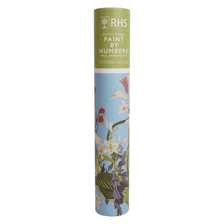 Royal Horticultural Society Exotic Florals Paint By Numbers Kit