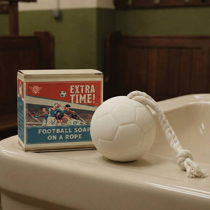 'Extra Time!' Football Soap on a Rope 135g