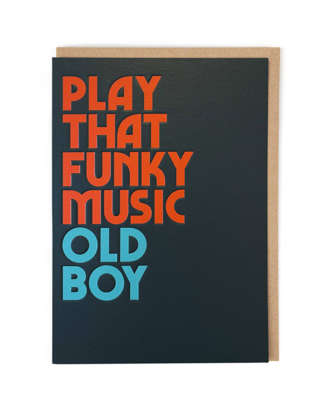 Funky Music Card by Twisted Lyrics