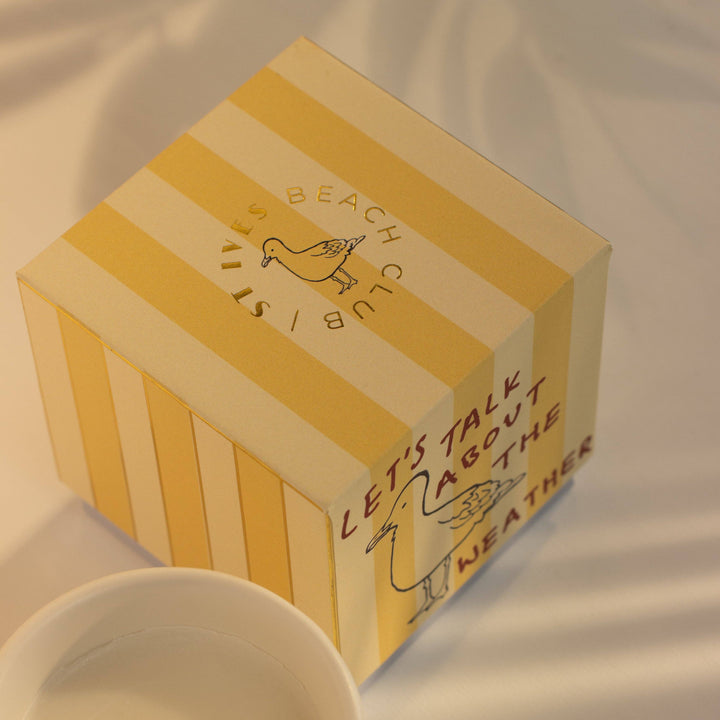 St Ives Beach Club: Gull Candle - Sea Moss & Sandalwood