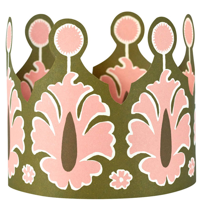 Six Extravagant Paper Coronets