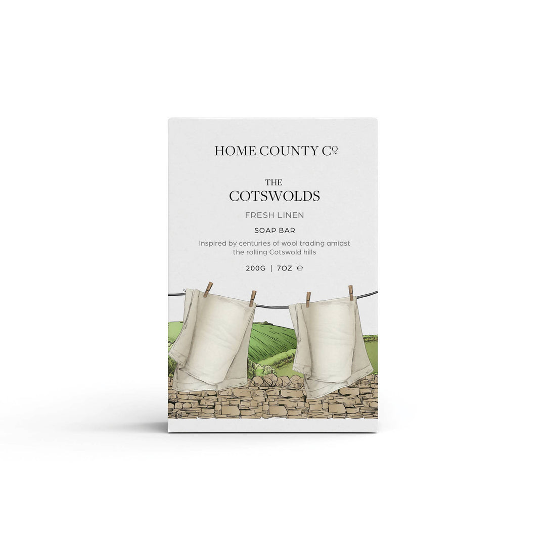 The Cotswolds - Fresh Linen - Soap Bar